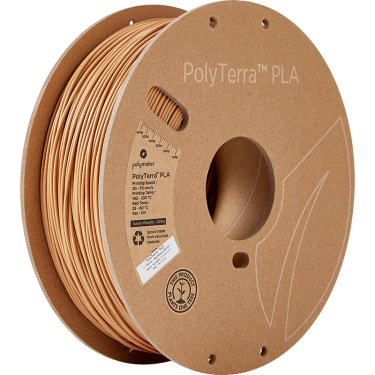 Polymaker PolyTerra PLA - Wood Brown - 1.75mm - 1kg